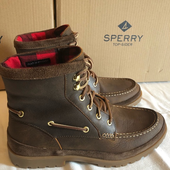 Sperry Men’s Authentic Original Leather Lug Boot - Picture 5 of 13